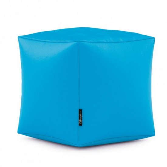 Pouf Cube Oxford size Standard+ Studio Comfort Blue Pouf Cube Oxford size Standard+ Studio Comfort Blue