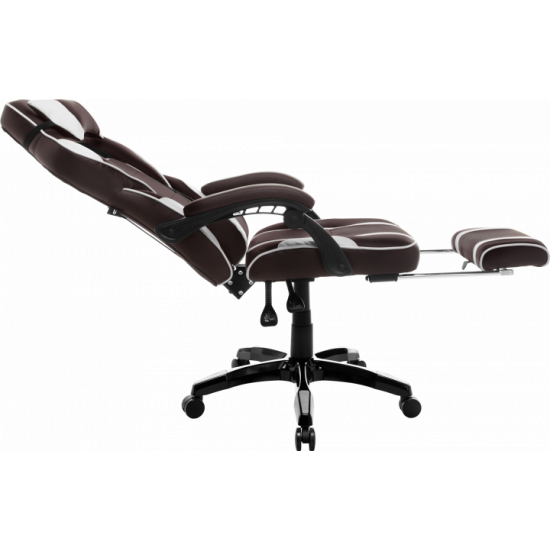 Геймерское кресло GT Racer X-2749-1 Dark Brown/White Геймерское кресло GT Racer X-2749-1 Dark Brown/White