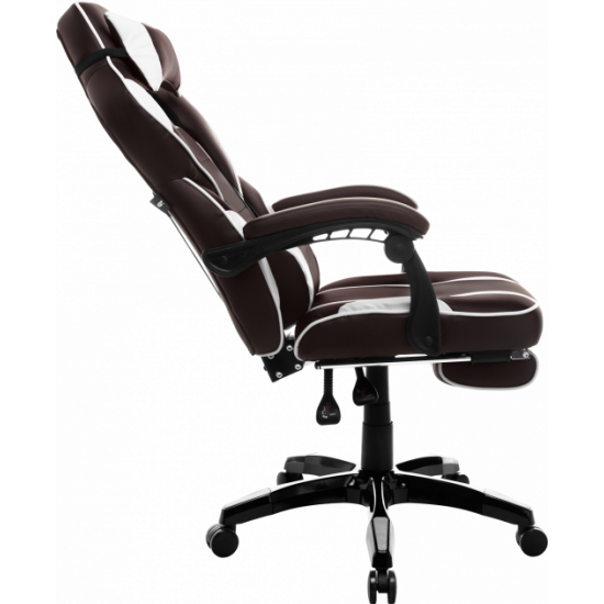 Геймерское кресло GT Racer X-2749-1 Dark Brown/White Геймерское кресло GT Racer X-2749-1 Dark Brown/White
