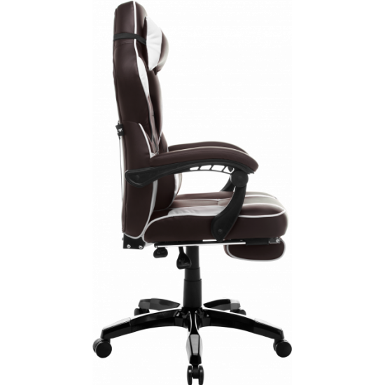 Геймерское кресло GT Racer X-2749-1 Dark Brown/White Геймерское кресло GT Racer X-2749-1 Dark Brown/White