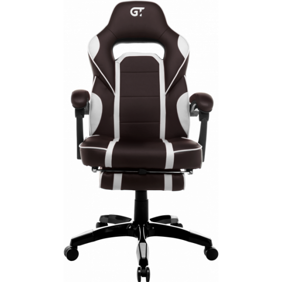 Геймерское кресло GT Racer X-2749-1 Dark Brown/White Геймерское кресло GT Racer X-2749-1 Dark Brown/White