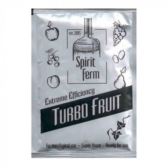 Турбо дріжджі спиртові сухі Spiritferm Turbo FRUIT, 40г
