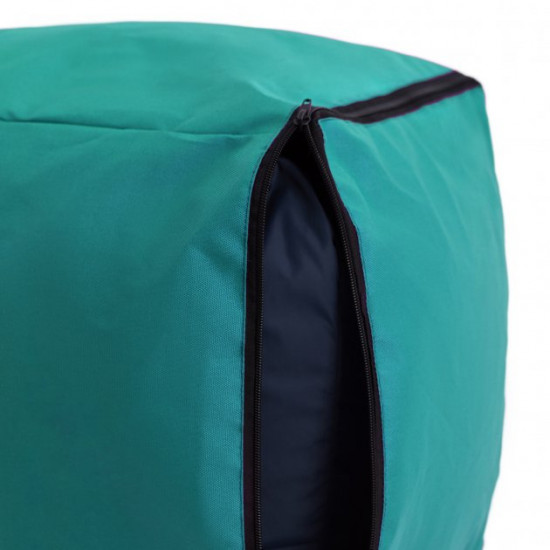 Пуф кубик Prolisok бірюзовий 40х40 Oxford PU 600d