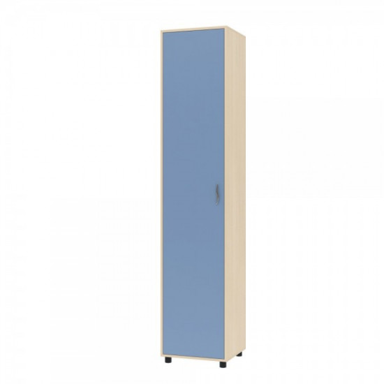 Шафа-пенал KidsBunkBed Ш091 дуб молочний терра блакитна 2160х460х430 мм Шафа-пенал KidsBunkBed Ш091 дуб молочний терра блакитна 2160х460х430 мм
