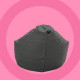 Armchair bag Pear Oval Softly Wide S 100x80 Gray Oxford 600 D PU