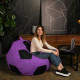 Chair bag Ball Oxford size Standard+ Studio Comfort Purple + Black Chair bag Ball Oxford size Standard+ Studio Comfort Purple + Black