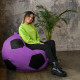 Chair bag Ball Oxford size Standard+ Studio Comfort Purple + Black Chair bag Ball Oxford size Standard+ Studio Comfort Purple + Black