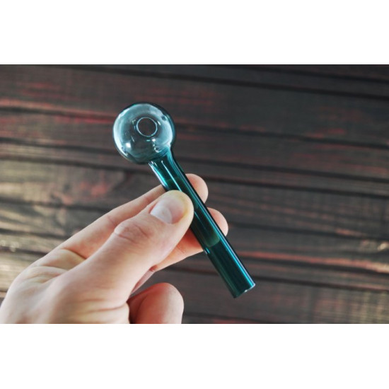 Glass smoking pipe Oil Classic Color Light Green Glass smoking pipe Oil Classic Color Light Green