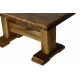 Country coffee table vintage oak H 560 W 1080 D 560 mm art1404 Country coffee table vintage oak H 560 W 1080 D 560 mm art1404