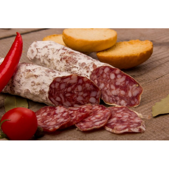Dried sausage Saucisse seche droite 250 gr. Dried sausage Saucisse seche droite 250 gr.