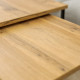 Set of coffee tables “Quadro” – Black, Oak Set of coffee tables “Quadro” – Black, Oak