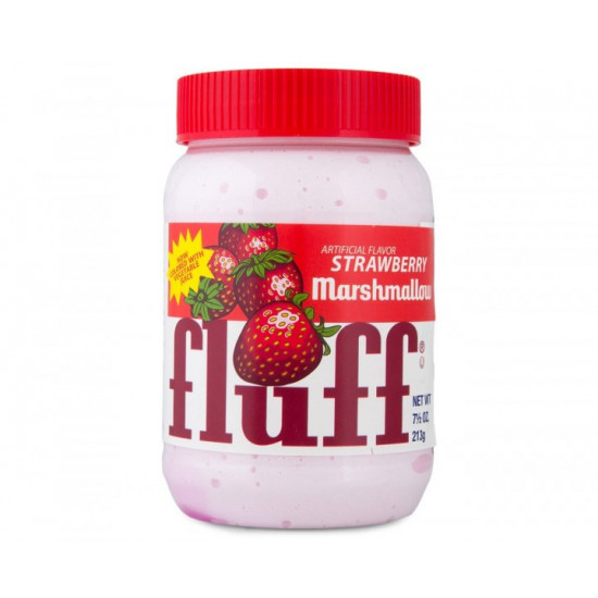 Рідкий маршмеллоу Marshmallow Fluff Полуничний не містить глютену 213 г
