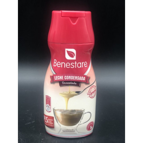 Обезжиренное сгущенное молоко Benestare Leche Condensada Desnatada 450г Обезжиренное сгущенное молоко Benestare Leche Condensada Desnatada 450г