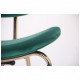 Chair for kitchen, living room, cafe, bar Alphabet D gold/dark green AMF Chair for kitchen, living room, cafe, bar Alphabet D gold/dark green AMF