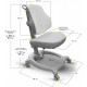 Children's chair ErgoKids GT Y-402 Orthopedic Pink (Y-402 KP) Children's chair ErgoKids GT Y-402 Orthopedic Pink (Y-402 KP)