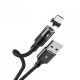 Data cable Remax Zigie RC-102m microUSB magnetic 1.2m Black Data cable Remax Zigie RC-102m microUSB magnetic 1.2m Black