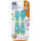 Набор: ложка и вилка Chicco First Cutlery, 12м+ (16101.30) Набор: ложка и вилка Chicco First Cutlery, 12м+ (16101.30)