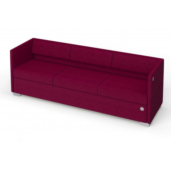 Диван Kulik System LOUNGE 3 Рожевий ordf (LOUNGE_5009_M3_MC_0508)