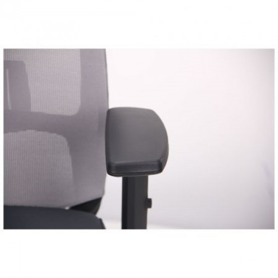 Крісло Install Black, Alum, Grey/Grey AMF Крісло Install Black, Alum, Grey/Grey AMF
