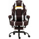 Кресло для геймеров GT Racer X-2748 Dark Brown/White Кресло для геймеров GT Racer X-2748 Dark Brown/White