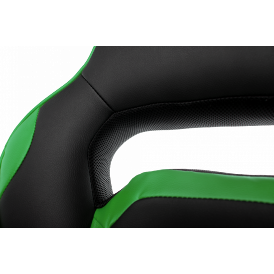 Геймерское кресло GT Racer X-2749-1 Black/Green Геймерское кресло GT Racer X-2749-1 Black/Green