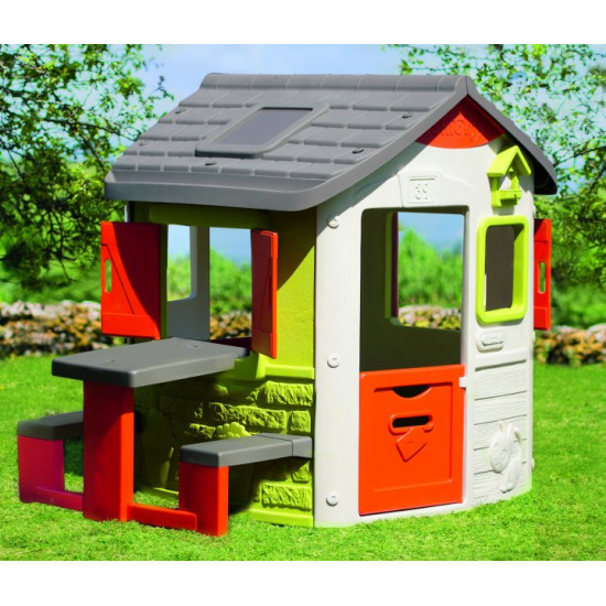 Столик Smoby Toys для пікніка з лавками для дому (810902) (3032168109025) Столик Smoby Toys для пікніка з лавками для дому (810902) (3032168109025)