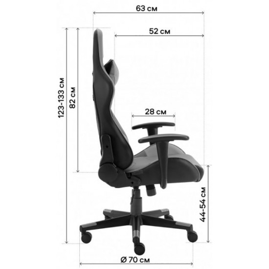 Кресло для геймеров GT RACER X-2317 Black/Carbon Black Кресло для геймеров GT RACER X-2317 Black/Carbon Black