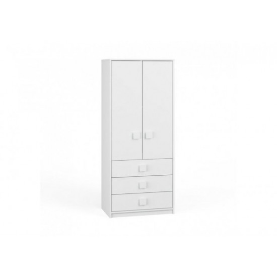 Шафа KidsBunkBed Ш-22 біла 708 x 446 x 1656 мм Шафа KidsBunkBed Ш-22 біла 708 x 446 x 1656 мм