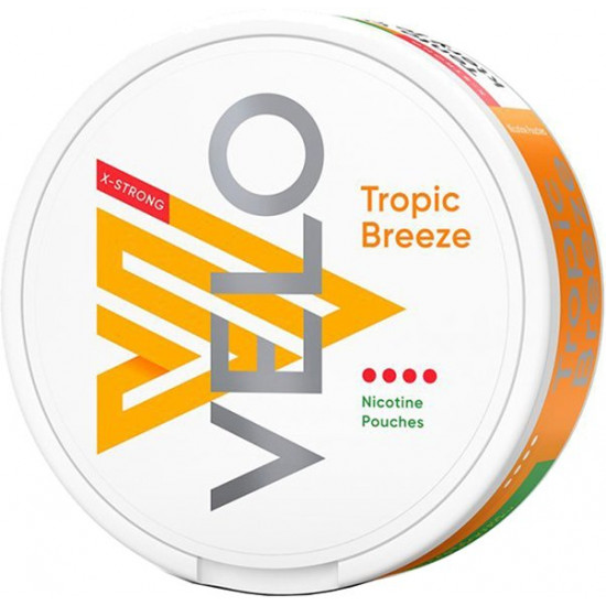 Tobacco-free nicotine pads Velo Tropic Breeze X-Strong (4820215624718) Tobacco-free nicotine pads Velo Tropic Breeze X-Strong (4820215624718)