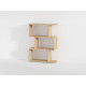 Police shelf for books Lova Sonoma Oak W 700 / H 974 / D 238 Police shelf for books Lova Sonoma Oak W 700 / H 974 / D 238