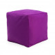 Pouf cube Prolisok purple 40x40 Oxford PU 600d