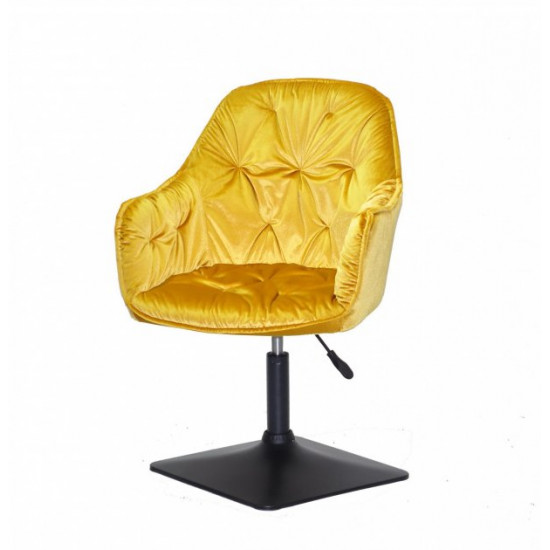 Office chair with black leg Onder Mebli MARIO YELLOW Y - 10 4-BK - BASE Office chair with black leg Onder Mebli MARIO YELLOW Y - 10 4-BK - BASE