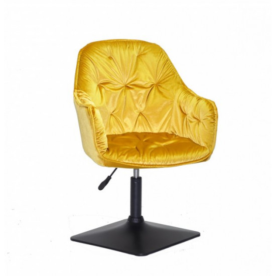 Office chair with black leg Onder Mebli MARIO YELLOW Y - 10 4-BK - BASE Office chair with black leg Onder Mebli MARIO YELLOW Y - 10 4-BK - BASE