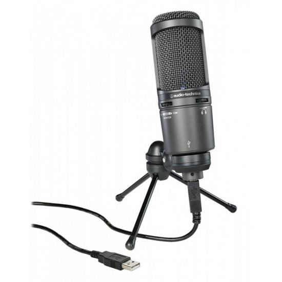 Микрофон студийный Audio-Technica AT2020USB+ Микрофон студийный Audio-Technica AT2020USB+