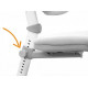 Дитяче крісло Evo-Kids Omega сіра однотонна оббивка Y-220 G Дитяче крісло Evo-Kids Omega сіра однотонна оббивка Y-220 G