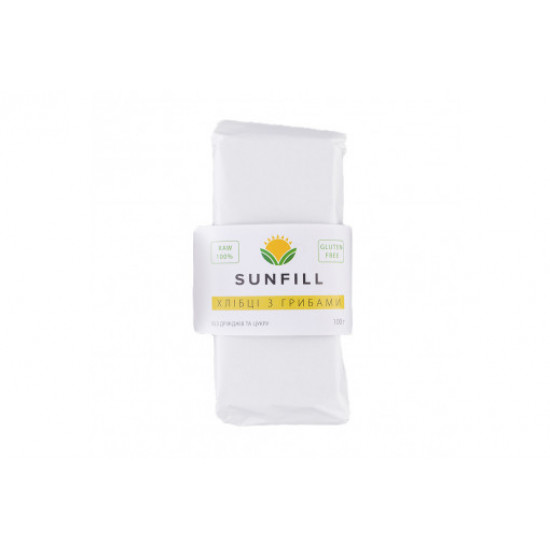Хлібці грибні Sunfill 100г Хлібці грибні Sunfill 100г