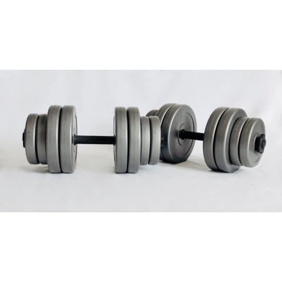 Гантелі 2х15кг GREY Гантелі 2х15кг GREY