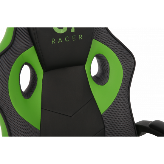 Геймерське крісло GT RACER X-2752 BLACK/GREEN Геймерське крісло GT RACER X-2752 BLACK/GREEN