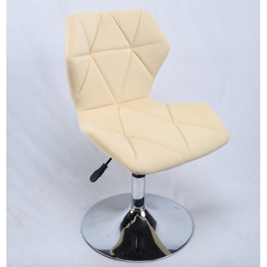 Стілець Greg CH-BASE Оксамит Onder Mebli Молочний В-1020 Стілець Greg CH-BASE Оксамит Onder Mebli Молочний В-1020