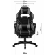 Кресло для геймеров GT Racer X-2749-1 Fabric Black Кресло для геймеров GT Racer X-2749-1 Fabric Black