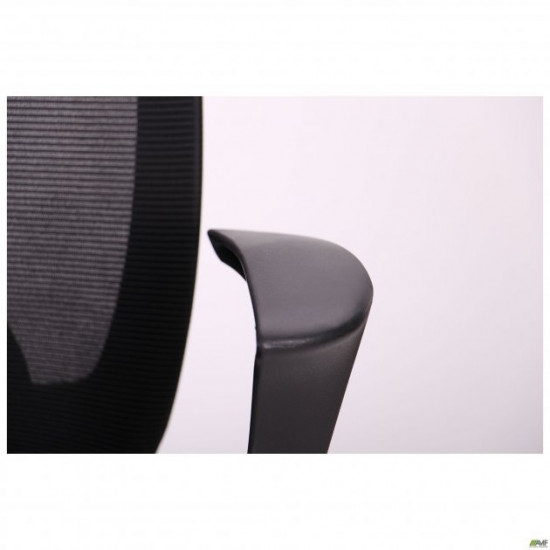 Крісло AMF Nickel Black сидіння Сідней-07/спинка Сітка SL-00 чорна 297089 Крісло AMF Nickel Black сидіння Сідней-07/спинка Сітка SL-00 чорна 297089