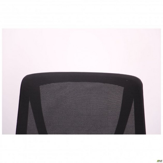 Крісло AMF Nickel Black сидіння Сідней-07/спинка Сітка SL-00 чорна 297089 Крісло AMF Nickel Black сидіння Сідней-07/спинка Сітка SL-00 чорна 297089