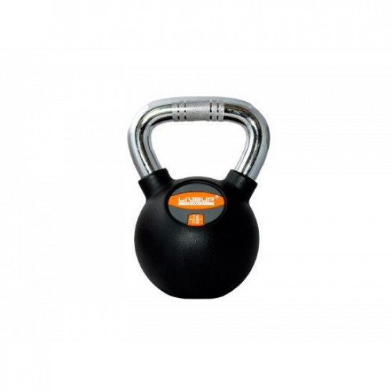 Гиря LiveUp Rubber Kettler Bell 16 кг (LS2044-16) в гумовій оболонці Гиря LiveUp Rubber Kettler Bell 16 кг (LS2044-16) в гумовій оболонці