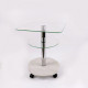 Стол журнальный Commus Bravo Light400 Kv6 clear-sosnak-chr50 Стол журнальный Commus Bravo Light400 Kv6 clear-sosnak-chr50