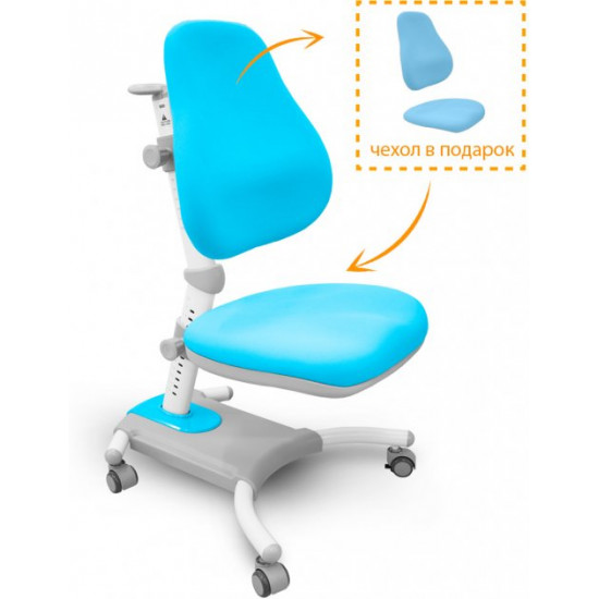 Крісло дитяче Evo-Kids Omega KBL Blue (Y-220 KBL) Блакитний Крісло дитяче Evo-Kids Omega KBL Blue (Y-220 KBL) Блакитний