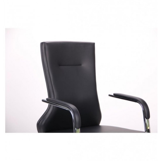 Крісло офісне AMF Marc CF Black (сталь/екошкіра Nano) (544552) Крісло офісне AMF Marc CF Black (сталь/екошкіра Nano) (544552)