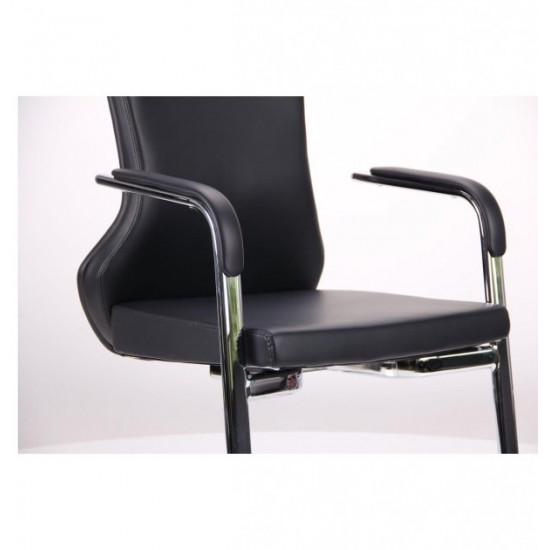 Крісло офісне AMF Marc CF Black (сталь/екошкіра Nano) (544552) Крісло офісне AMF Marc CF Black (сталь/екошкіра Nano) (544552)