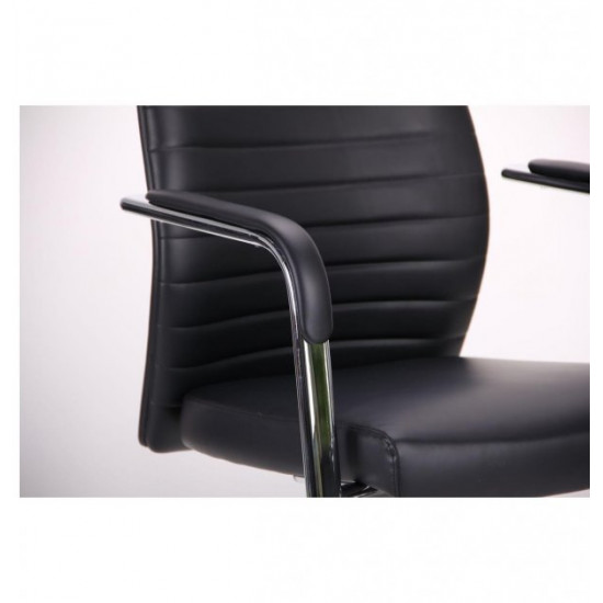 Крісло офісне AMF Marc CF Black (сталь/екошкіра Nano) (544552) Крісло офісне AMF Marc CF Black (сталь/екошкіра Nano) (544552)