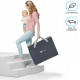 Ліжко-манеж Kinderkraft 2 в 1 Movi Grey Wooden (KCMOVI00WOD0000) (5902533918454)