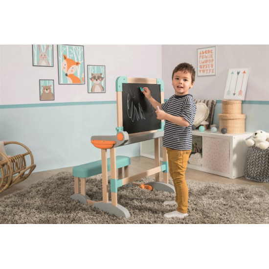 Парта-дошка трансформер Smoby Toys Веселе навчання (420301)